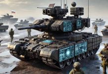 Russia’s Solntsepyok Heavy Flamethrower Gets Upgraded Electronic Warfare Shield