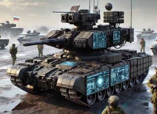 Russia’s Solntsepyok Heavy Flamethrower Gets Upgraded Electronic Warfare Shield
