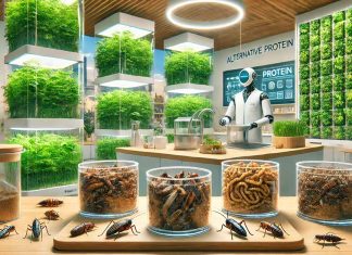 Insetti commestibili e la rivoluzione delle proteine alternative: orientarsi nel futuro dei sistemi alimentari sostenibili
