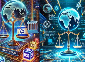 EBOOK – Antisemitismo, doppi standard e pregiudizi geopolitici: analisi della decisione della CPI contro Israele attraverso la lente della definizione IHRA, della risoluzione UE 2017/2692 (RSP) e delle dinamiche politiche globali