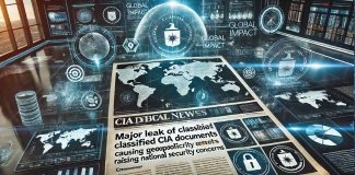 Leak of Classified CIA Documents Sparks Geopolitical Unrest and Concerns over National Security