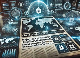 Leak of Classified CIA Documents Sparks Geopolitical Unrest and Concerns over National Security