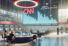 CNN’s ratings dropped dramatically after Donald Trump’s election victory in November 2024