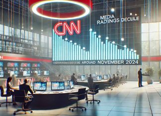 CNN’s ratings dropped dramatically after Donald Trump’s election victory in November 2024