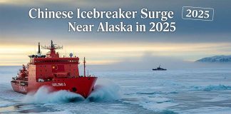 Arctic Geopolitics: Chinese Icebreaker Surge Near Alaska in 2025
