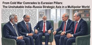 REPORT – From Cold War Comrades to Eurasian Pillars: The Unshakable India–Russia Strategic Axis in a Multipolar World