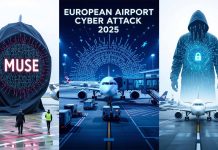 Attacco informatico agli aeroporti europei 2025: interruzione del MUSE e ombre sponsorizzate dallo Stato