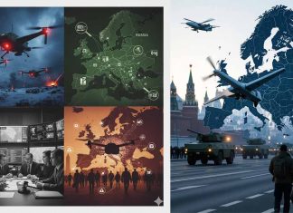 Hybrid War Escalation in Europe: Russian Drone Intrusions and Disinformation Campaigns in 2025