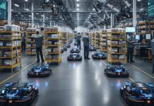 L’imperativo dell’automazione robotica di Amazon: rischi di perdita di posti di lavoro e guadagni di produttività nella logistica globale, 2025