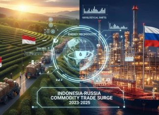 Indonesia-Russia Commodity Trade Surge: Coffee Exports and Energy Reciprocity Amid Geopolitical Shifts, 2023–2025