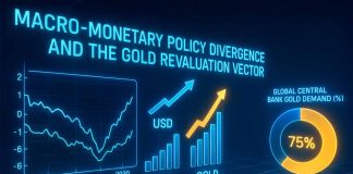 Macro-Monetary Policy Divergence and the Gold Revaluation Vector