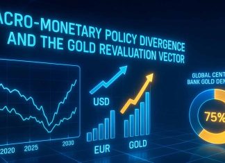 Macro-Monetary Policy Divergence and the Gold Revaluation Vector