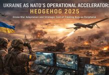Ukraine as NATO’s Operational Accelerator, Not Its Dependent: Hedgehog 2025, Drone-War Adaptation and the Strategic Cost of Treating Kyiv as Peripheral