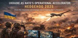 Ukraine as NATO’s Operational Accelerator, Not Its Dependent: Hedgehog 2025, Drone-War Adaptation and the Strategic Cost of Treating Kyiv as Peripheral