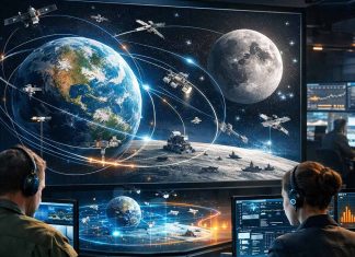 The Cislunar-Terrestrial Strategic Matrix: Orbital Hegemony, Signal Dominance and the Financialization of Multi-Domain Warfare (2020–2026)