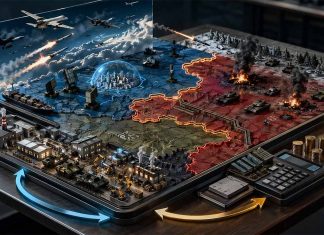 Ukrainian Strategic Air-Strike Signaling, Borderland Attrition and the Defense-Industrial-Financial Adaptation Loop