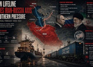 Caspian Lifeline Redefines Iran-Russia Axis Amid Southern Pressure OSINT Geopolitical Forecast 2026-2031