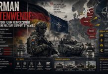 German Zeitenwende: NATO Eastern Flank Reinforcement and Ukraine Military Support Dynamics