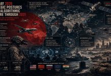 How May 2026 Strategic Postures Shape Algorithmic Warfare Through 2031: Satellite, Cyber and Autonomous Assets Integration Across Major Powers