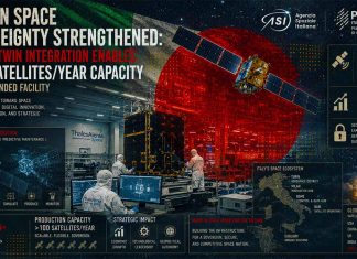 Italian Space Sovereignty Strengthened: Digital Twin Integration Enables 100+ Satellites/Year Capacity at PNRR-Funded Facility