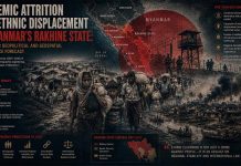 SYSTEMIC ATTRITION AND ETHNIC DISPLACEMENT IN MYANMAR’S RAKHINE STATE: A FIVE-YEAR GEOPOLITICAL AND GEOSPATIAL INTELLIGENCE FORECAST