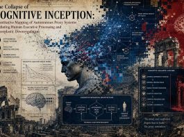 The Collapse of Cognitive Inception: Quantitative Mapping of Autonomous Proxy Systems Mediating Human Executive Processing and Neuroplastic Downregulation
