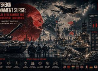 The Sovereign Re-Armament Surge: Geopolitical Realignment and Defense Industrial Dominance (2026–2031)