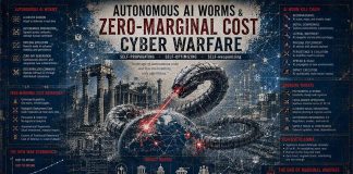 Autonomous AI Worms & Zero-Marginal Cost Cyber Warfare