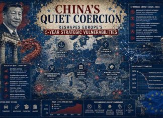 China’s Quiet Coercion Reshapes Europe’s 5-Year Strategic Vulnerabilities