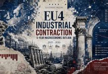 EU4 Industrial Contraction: 5-Year Macroeconomic Outlook
