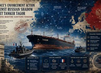 France’s Enforcement Action Against Russian Shadow Fleet Tanker Tagor Escalates Maritime Sanctions Tensions
