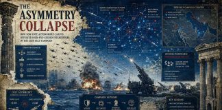 The Asymmetry Collapse: How Low-Cost Autonomous Salvos Defeated High-End Guided Interceptors in the 2026 Gulf Campaign