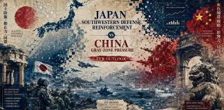 Japan Southwestern Defense Reinforcement vs China Gray-Zone Pressure – 5YR Outlook