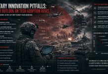 Military Innovation Pitfalls: 5-Year Outlook on Tech Adoption Risks