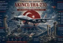 Türkiye’s KKK adoption of Akıncı/İHA-230 signals land-force entry into UAV-enabled deep precision fires