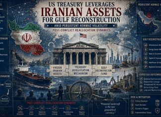 US Treasury Leverages Iranian Assets for Gulf Reconstruction Amid Persistent Hormuz Volatility — Post-Conflict Reallocation Dynamics
