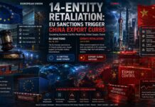 14-Entity Retaliation: EU Sanctions Trigger China Export Curbs