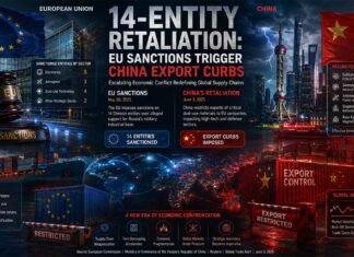 14-Entity Retaliation: EU Sanctions Trigger China Export Curbs