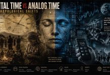 Digital Time vs. Analog Time: Anthropological Shifts