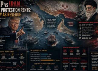 Hormuz Protection Rents: Security as Revenue