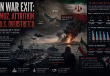 Iran War Exit: Hormuz, Attrition and U.S. Overstretch