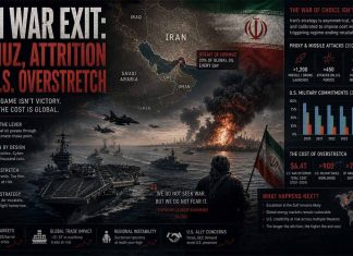 Iran War Exit: Hormuz, Attrition and U.S. Overstretch