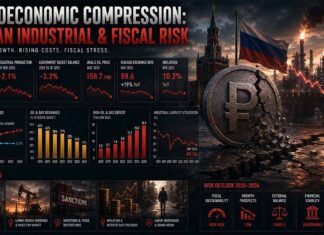 Macroeconomic Compression: Russian Industrial & Fiscal Risk