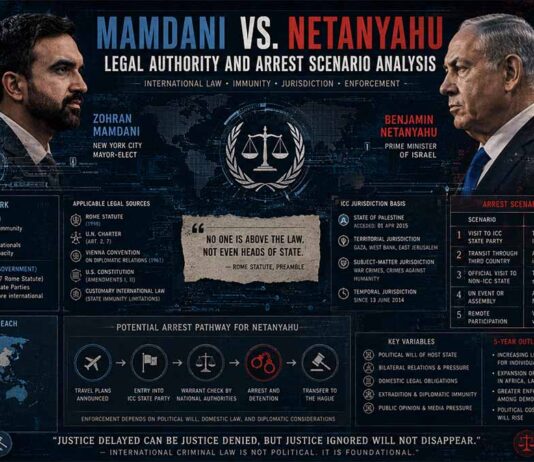 Mamdani vs. Netanyahu: Legal Authority and Arrest Scenario Analysis