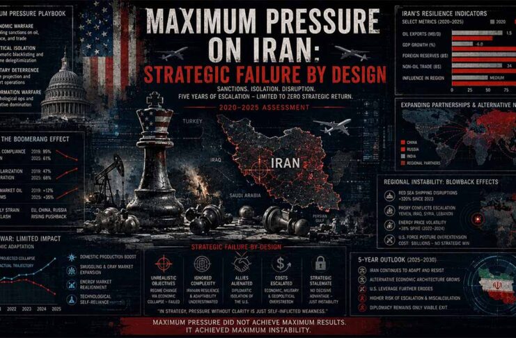 Maximum Pressure on Iran: Strategic Failure by Design