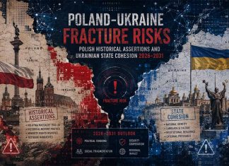 Poland-Ukraine Fracture Risks: Polish Historical Assertions and Ukrainian State Cohesion 2026–2031