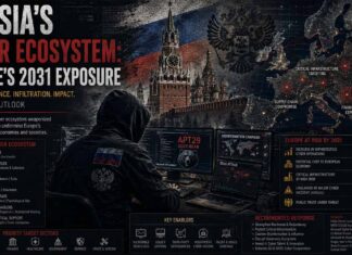 EXCLUSIVE REPORT – Russia’s Cyber Ecosystem: Europe’s 2031 Exposure