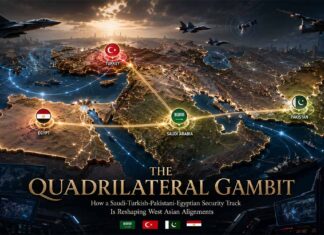 The Quadrilateral Gambit: How a Saudi-Turkish-Pakistani-Egyptian Security Track Is Reshaping West Asian Alignments
