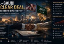U.S.–Saudi Nuclear Deal: Proliferation Risk to 2031
