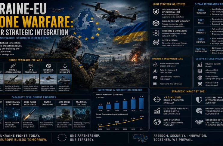 Ukraine-EU Drone Warfare: 5-Year Strategic Integration